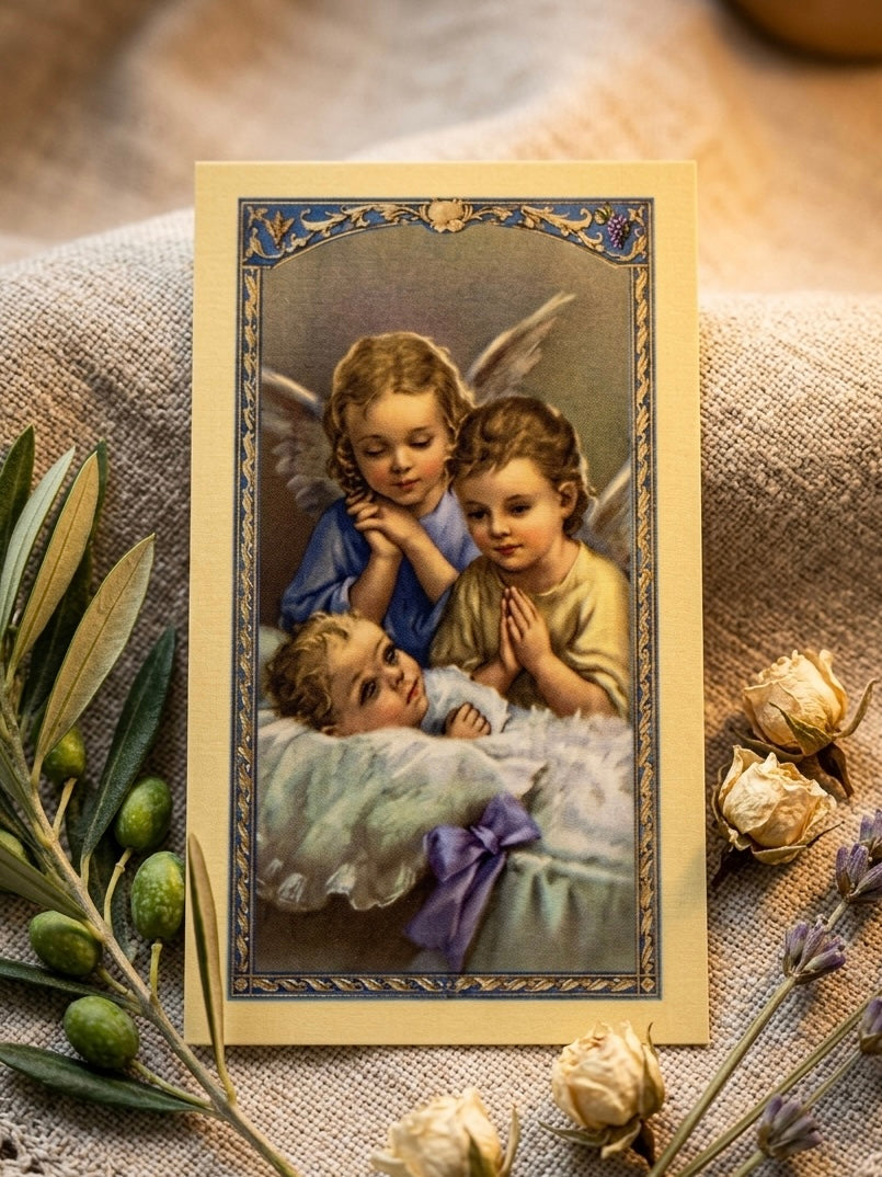 Guardian Angels Prayer Card