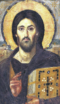Orthodox Christian Icon of Christ the Pantocrator – Mounted on Wood